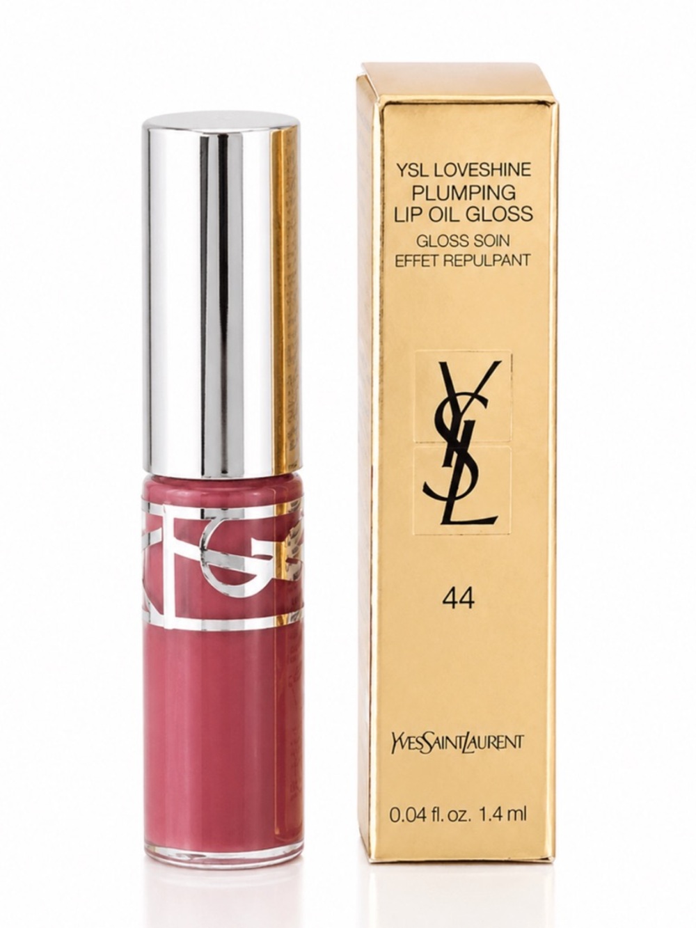 YSL Loveshine Plumping Lip Oil Gloss Mini - 44 Nude Lavalliere